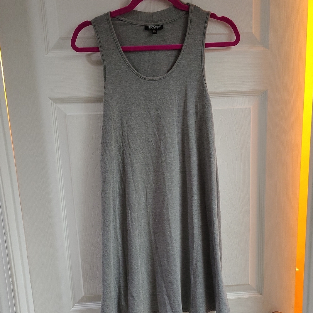 Topshop Gray Tank Top